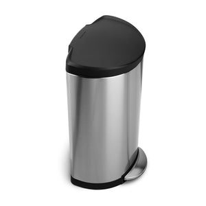 Simplehuman 55l Rectangular Step Can And 4.5l Round Step Can With Odorsorb