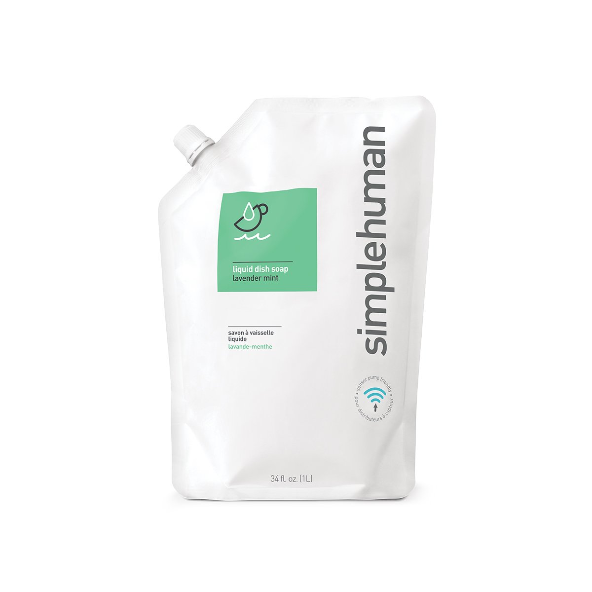 Lavender Mint Liquid Dish Soap Refill Pouch