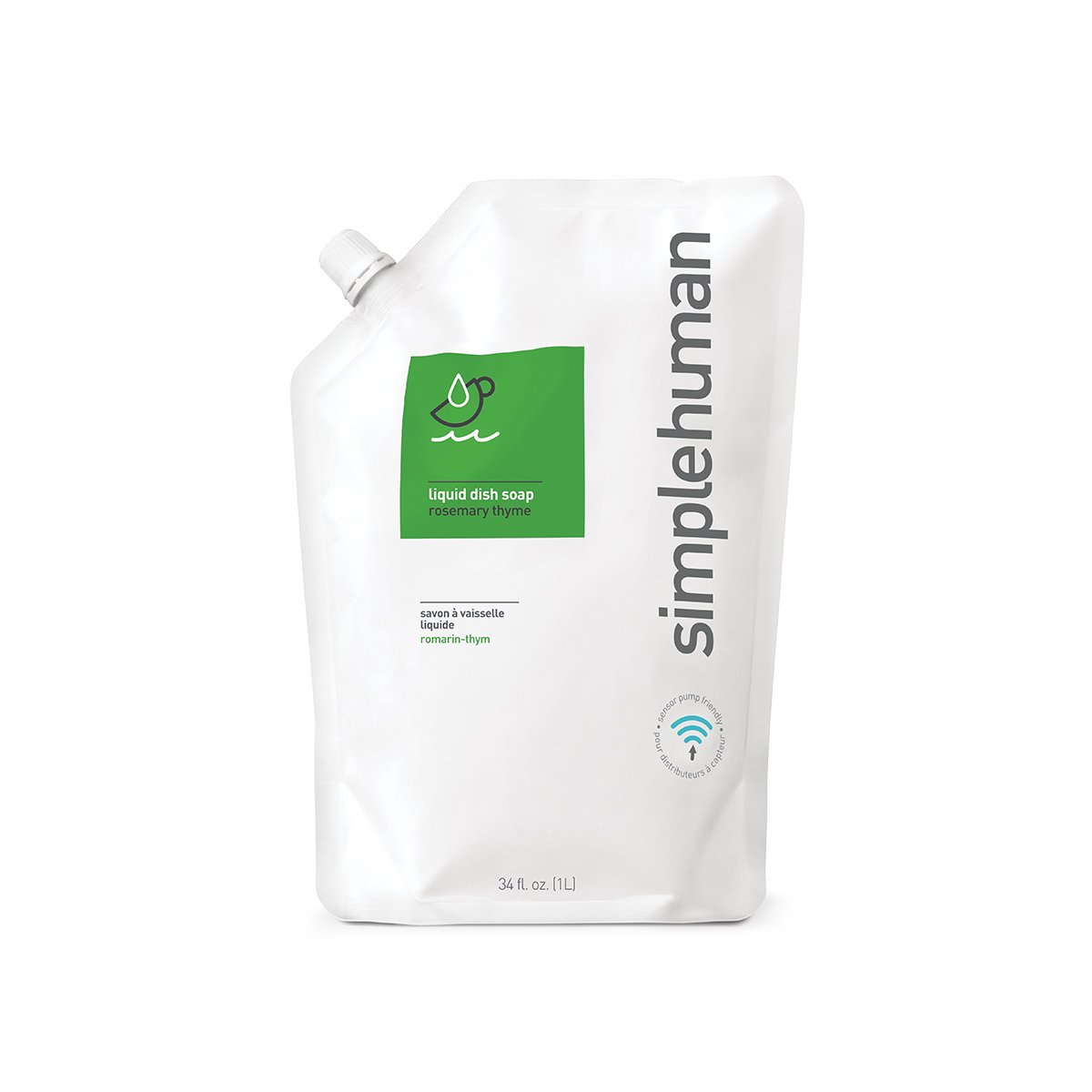 recharge de savon liquide à la romarin et thym