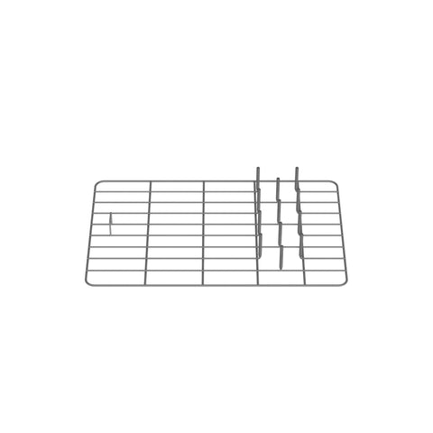 plate holder with silicone tine sleeves 