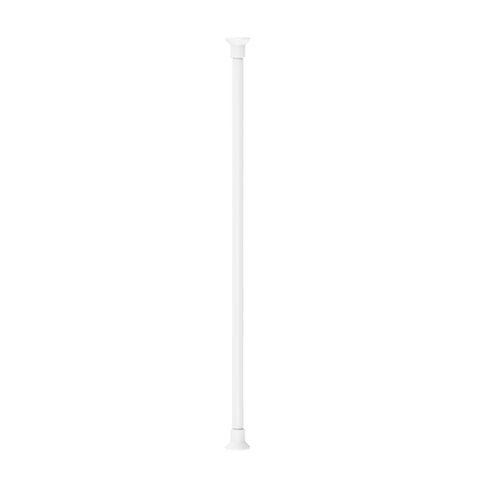 white hamper rod with knobs for x-frame hamper 