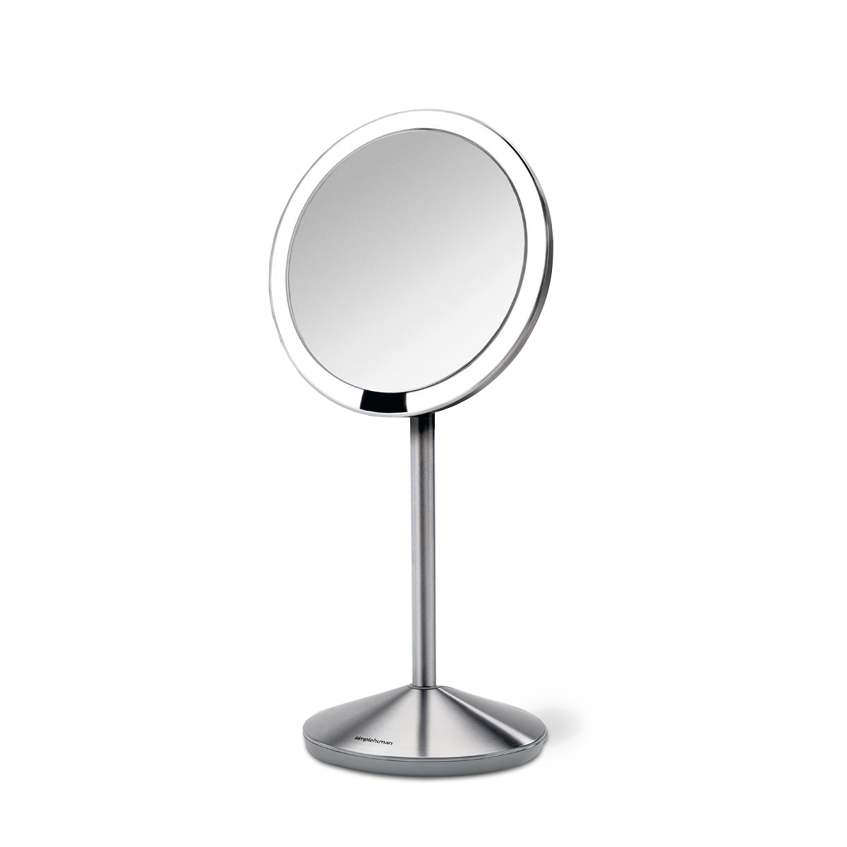 miroir à capteur 12 cm, grossissement en x10, or rose