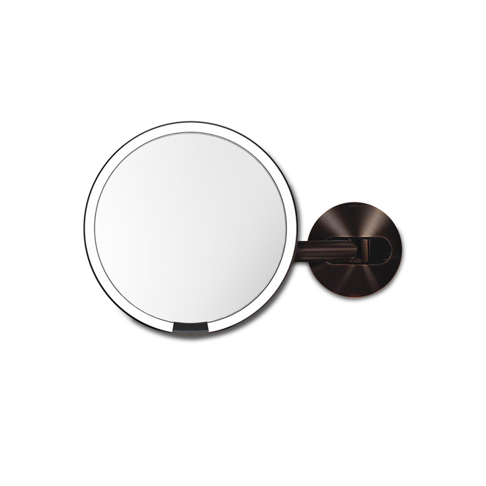 hard-wired wall mount sensor mirror