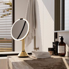 sensor mirror with touch-control brightness and dual light setting, certified refurbished