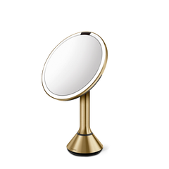 sensor mirror with touch-control brightness and dual light setting